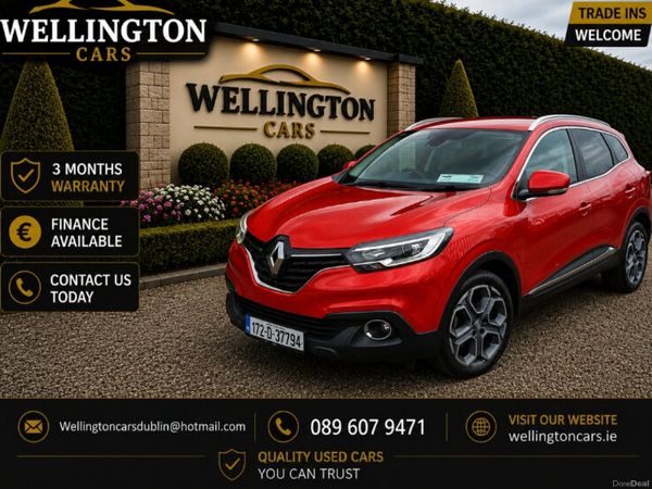 Renault Kadjar SUV, Diesel, 2017, Red