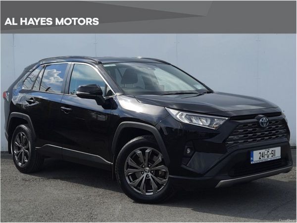 Toyota RAV4 SUV, Petrol Hybrid, 2024, Black