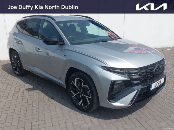 Hyundai Tucson SUV, Petrol Hybrid, 2025, Silver