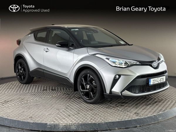 Toyota C-HR SUV, Petrol Hybrid, 2023, Silver