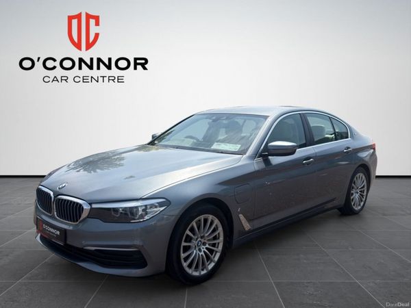 BMW 5-Series Saloon, Petrol Plug-in Hybrid, 2019, Blue