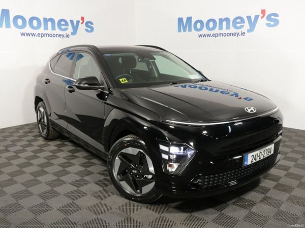 Hyundai KONA SUV, Electric, 2024, Black