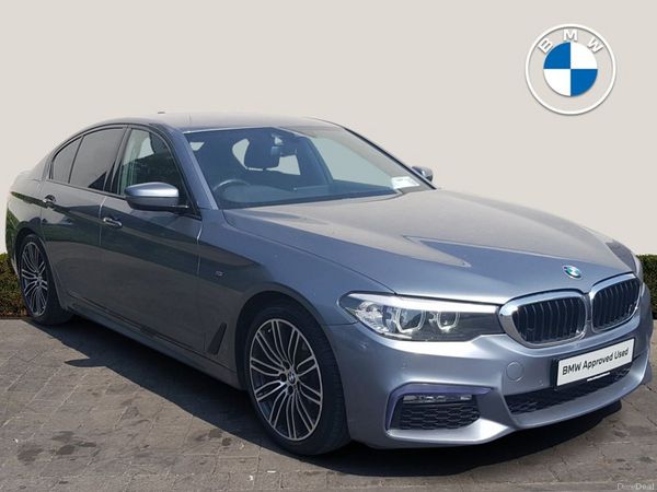 BMW 5-Series Saloon, Diesel, 2018, Blue