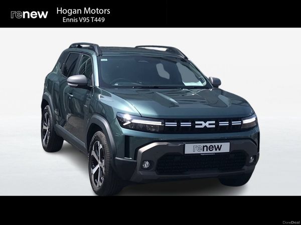 Dacia Duster SUV, Petrol Hybrid, 2025, Green