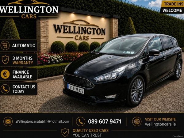 Ford Focus Hatchback, Diesel, 2018, Black
