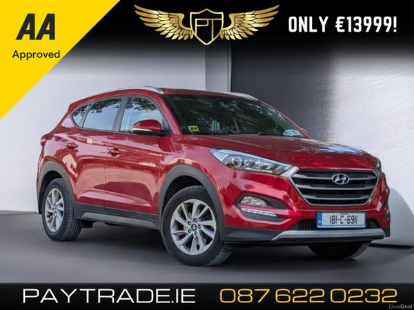 Hyundai Tucson SUV, Petrol, 2018, Red