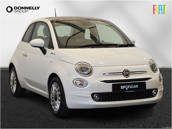 Fiat 500 Hatchback, Petrol, 2022, White