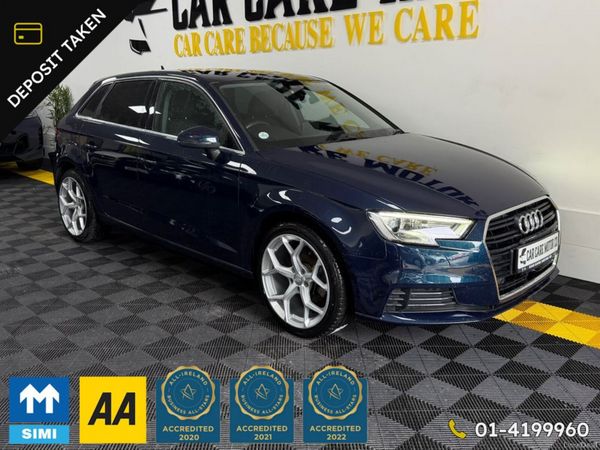 Audi A3 Hatchback, Petrol, 2020, Blue