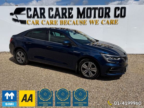 Renault Megane Saloon, Petrol, 2021, Blue
