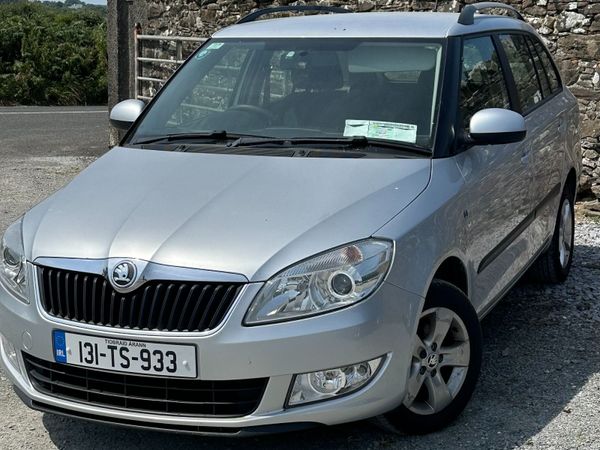 Skoda Fabia Estate/Jeep, Petrol, 2013, Silver