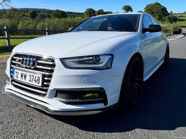 Audi S4 Saloon, Petrol, 2012, White