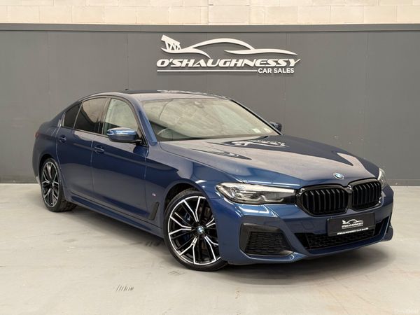 BMW 5-Series Saloon, Diesel, 2021, Blue