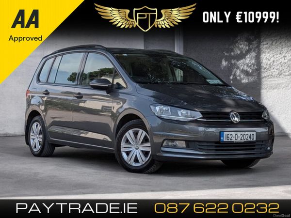 Volkswagen Touran MPV, Petrol, 2016, Grey