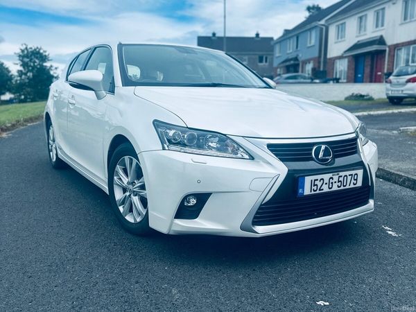 Lexus CT Hatchback, Petrol Hybrid, 2015, White
