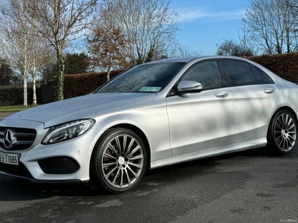 Mercedes-Benz C-Class Saloon, Diesel, 2016, Silver