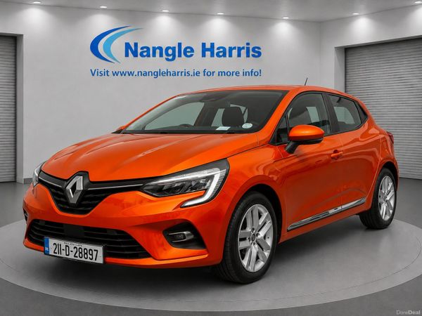 Renault Clio Hatchback, Petrol, 2021, Orange