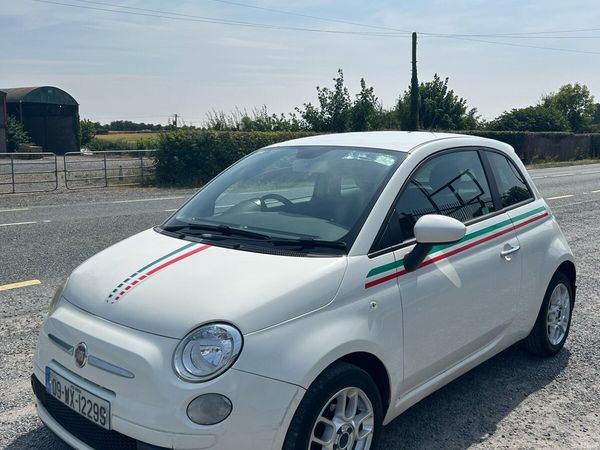 Fiat 500 Hatchback, Diesel, 2009, White