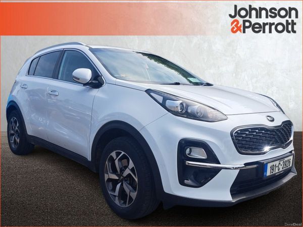 Kia Sportage SUV, Diesel, 2019, White