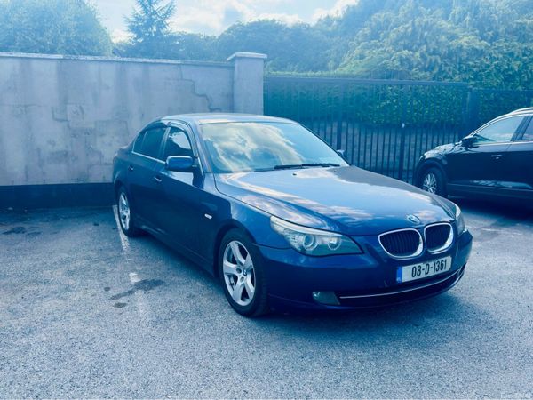 BMW 5-Series Saloon, Diesel, 2008, Blue