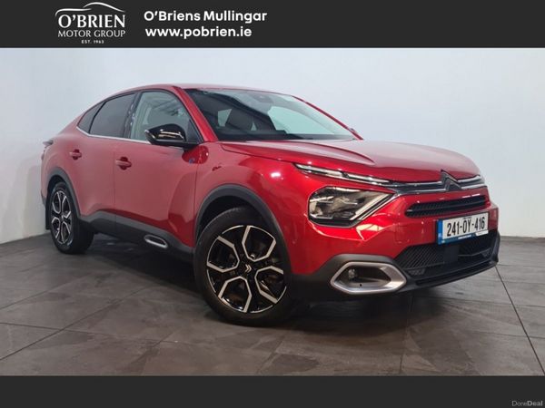 Citroen e-C4 X Saloon, Electric, 2024, Red
