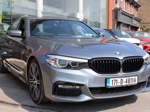 BMW 5-Series Saloon, Diesel, 2017, Blue