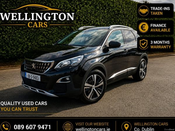 Peugeot 3008 MPV, Diesel, 2019, Black