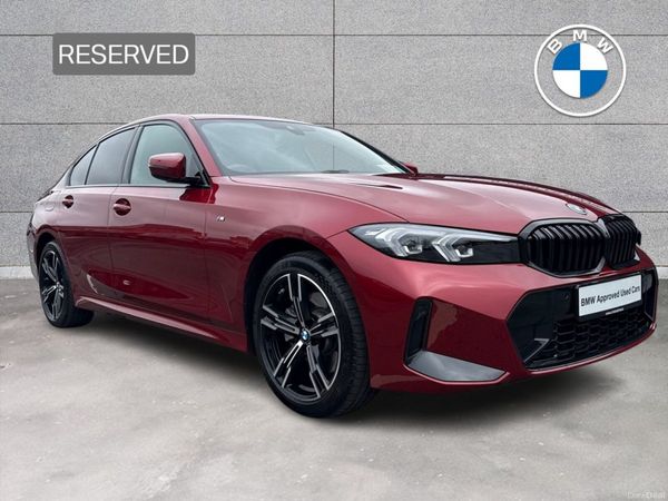 BMW 3-Series Saloon, Petrol Plug-in Hybrid, 2026, Red