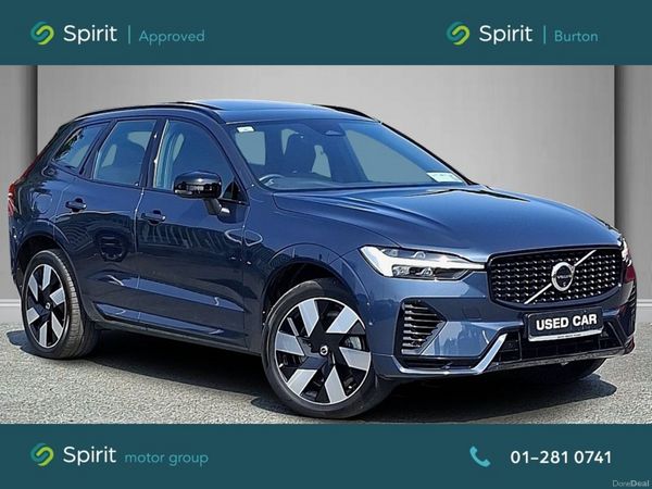 Volvo XC60 SUV, Petrol Plug-in Hybrid, 2023, Blue