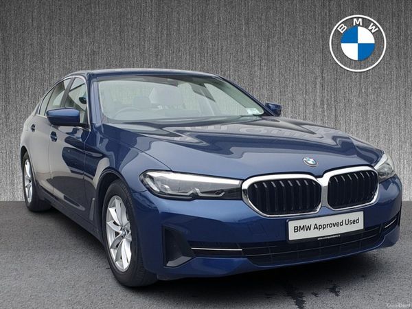 BMW 5-Series Saloon, Diesel, 2022, Blue