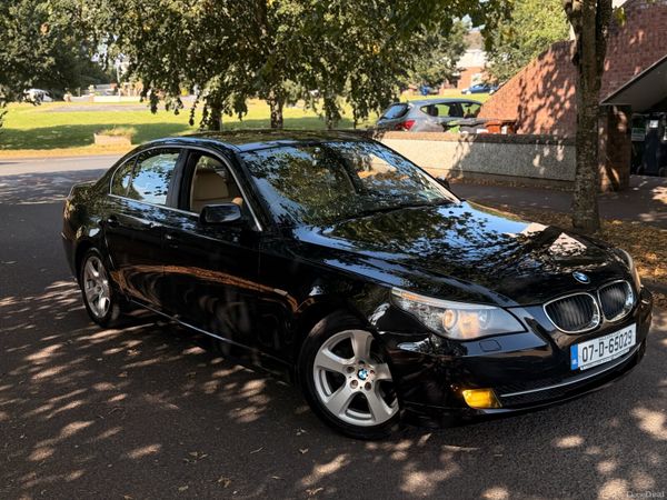 BMW 5-Series Saloon, Diesel, 2007, Black