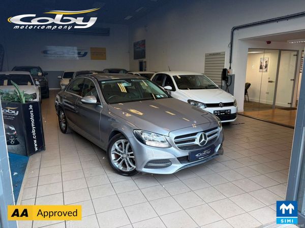 Mercedes-Benz C-Class Saloon, Petrol, 2016, Silver