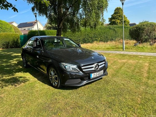 Mercedes-Benz C-Class Saloon, Petrol Plug-in Hybrid, 2017, Black