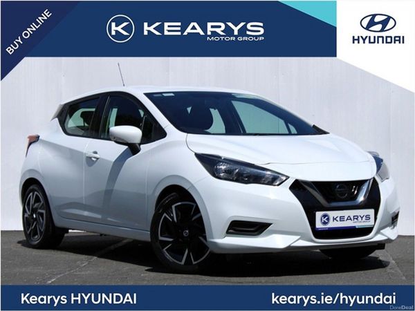 Nissan Micra Hatchback, Petrol, 2021, White