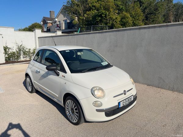 Fiat 500 Hatchback, Petrol, 2012, White