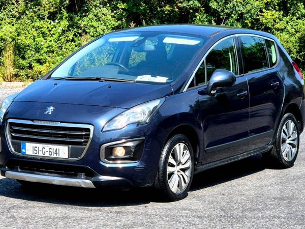 Peugeot 3008 SUV, Diesel, 2015, Blue