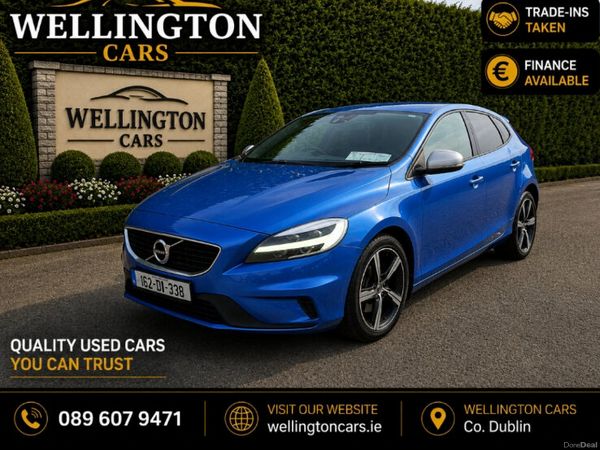 Volvo V40 Hatchback, Diesel, 2016, Blue