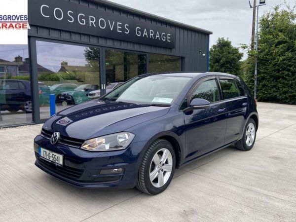 Volkswagen Golf Hatchback, Petrol, 2017, Blue