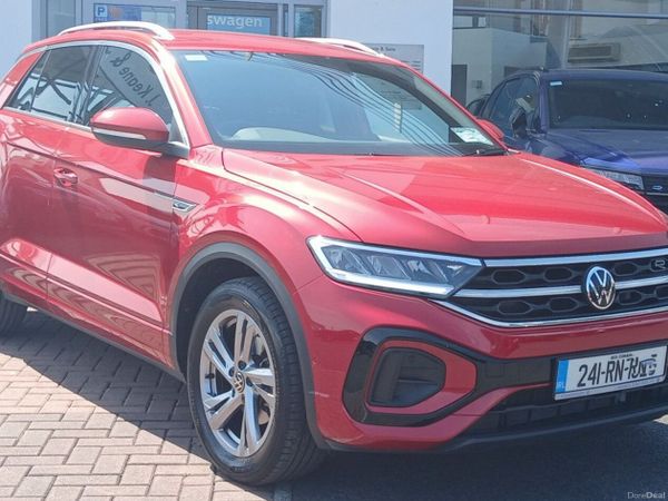 Volkswagen T-Roc SUV, Petrol, 2024, Red