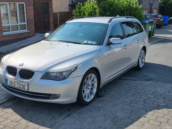 BMW 5-Series Estate, Diesel, 2008, Silver