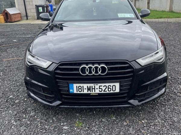 Audi A6 Saloon, Diesel, 2018, Black
