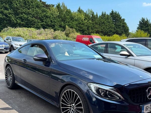 Mercedes-Benz C-Class Coupe, Diesel, 2016, Blue