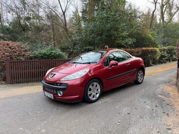 Peugeot 207 Convertible, Petrol, 2007, Red