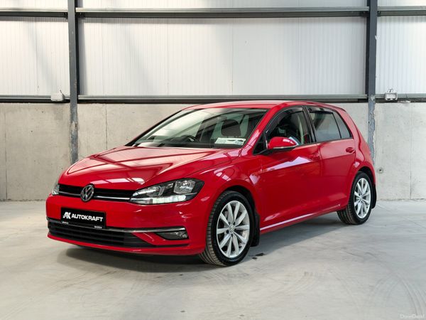 Volkswagen Golf Estate, Diesel, 2019, Red