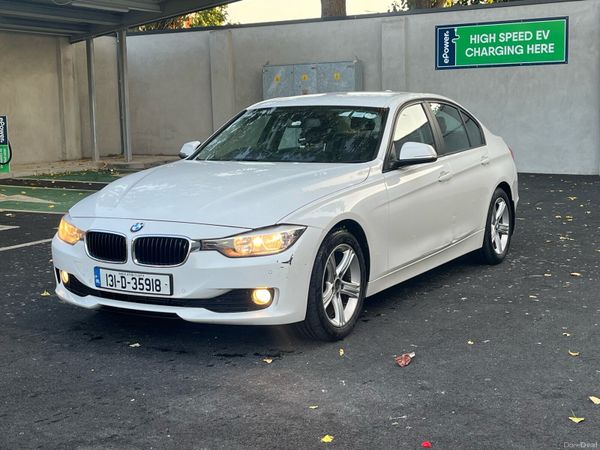 BMW 3-Series Saloon, Diesel, 2013, White