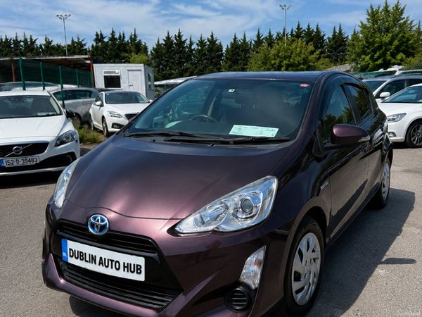 Toyota Aqua Hatchback, Petrol Hybrid, 2015, Brown