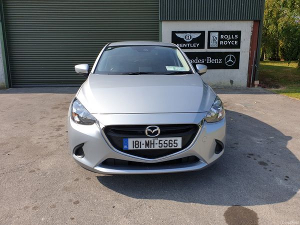 Mazda Demio Hatchback, Petrol, 2018, Silver