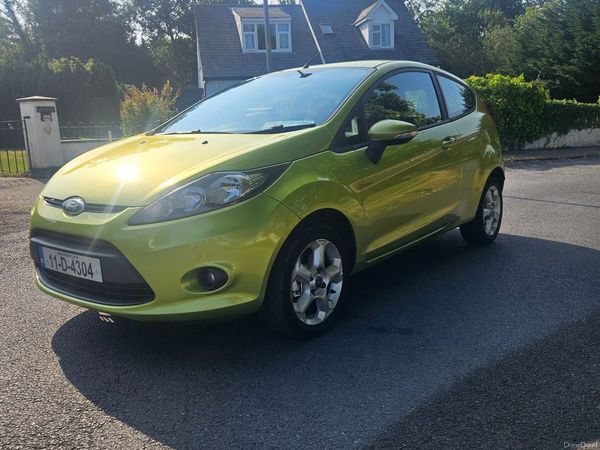 Ford Fiesta Hatchback, Petrol, 2011, Green