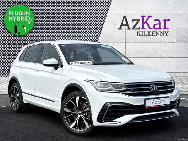 Volkswagen Tiguan SUV, Petrol Plug-in Hybrid, 2023, White