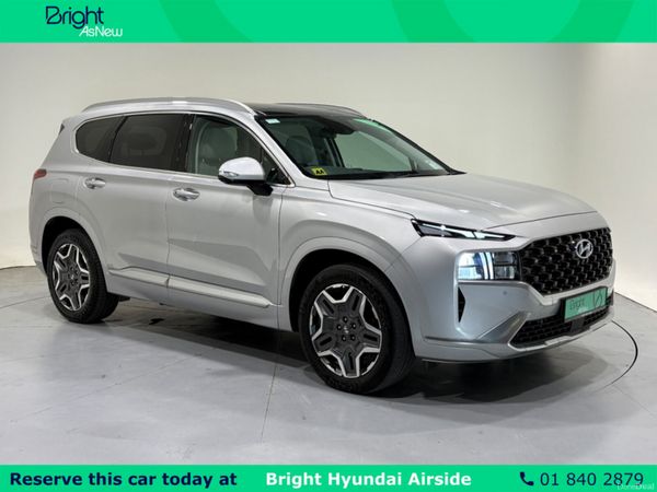 Hyundai Santa Fe SUV, Petrol Plug-in Hybrid, 2023, Grey