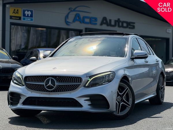 Mercedes-Benz C-Class Saloon, Diesel, 2019, Silver